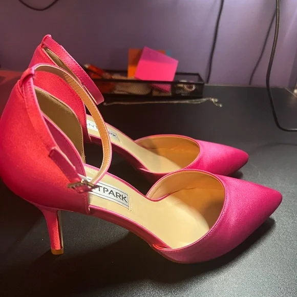 Elegant Park Shoes | Hot Pink Dress Shoes New In Box | Color: Pink | Size: 10 | Nanner18411's Closet